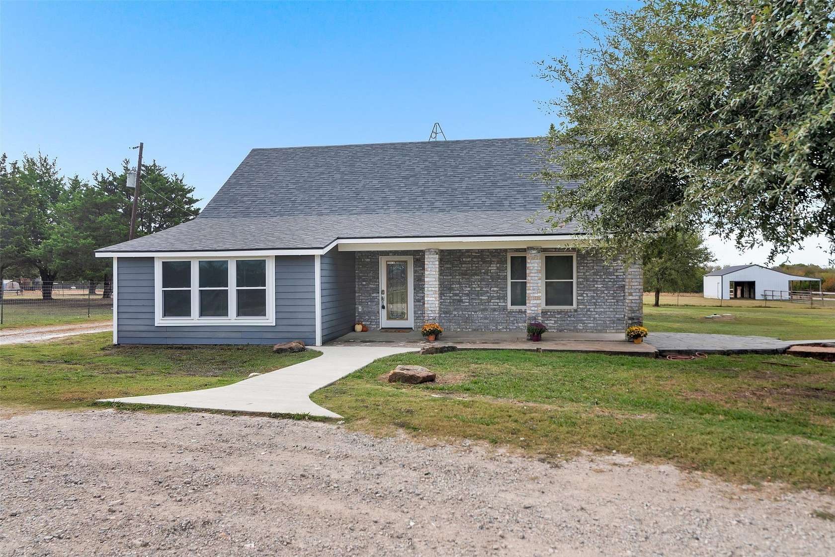 10 Acres of Land with Home for Sale in Leonard, Texas