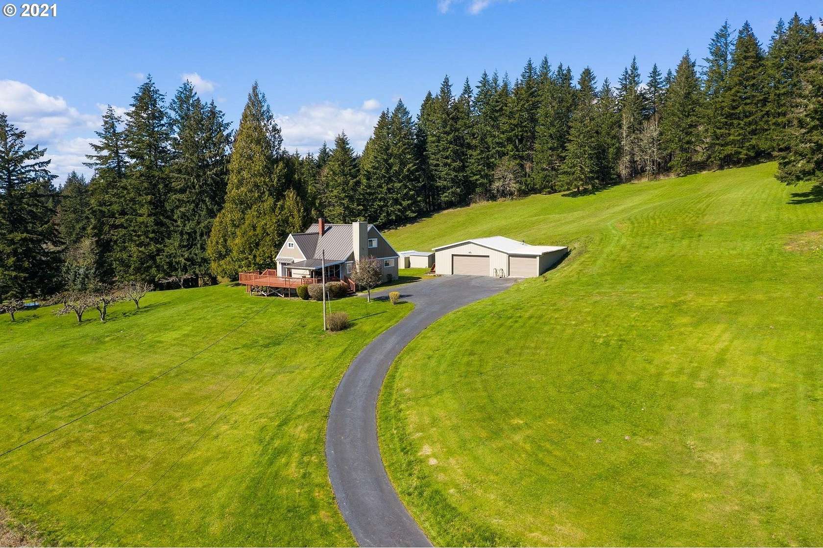 25.4 Acres of Agricultural Land with Home for Sale in Portland, Oregon