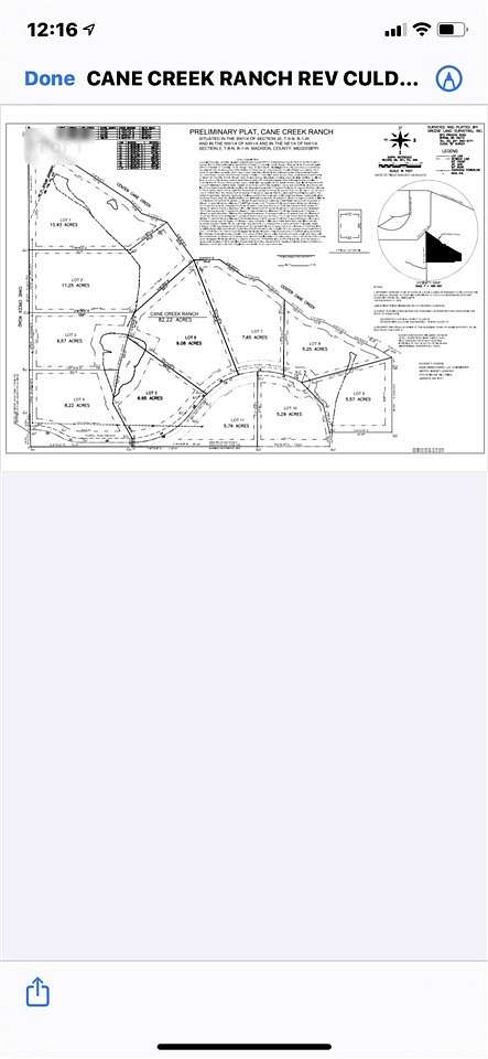 10.9 Acres of Recreational Land for Sale in Flora, Mississippi