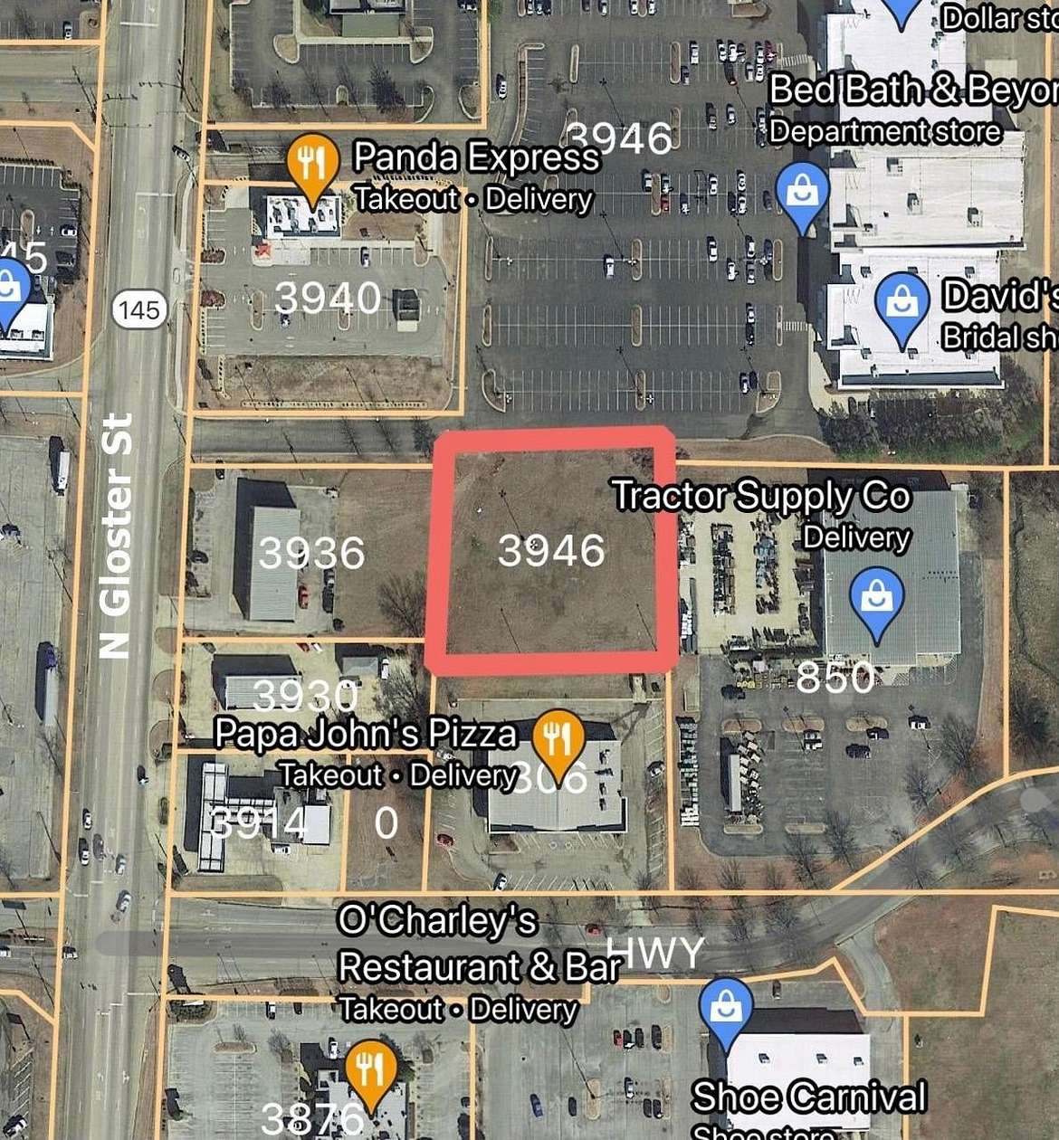 1 Acre of Commercial Land for Sale in Tupelo, Mississippi