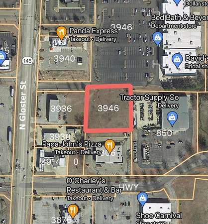 1 Acre of Commercial Land for Sale in Tupelo, Mississippi