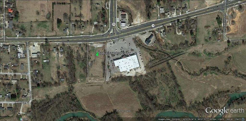 2.3 Acres of Commercial Land for Sale in Fayetteville, Arkansas