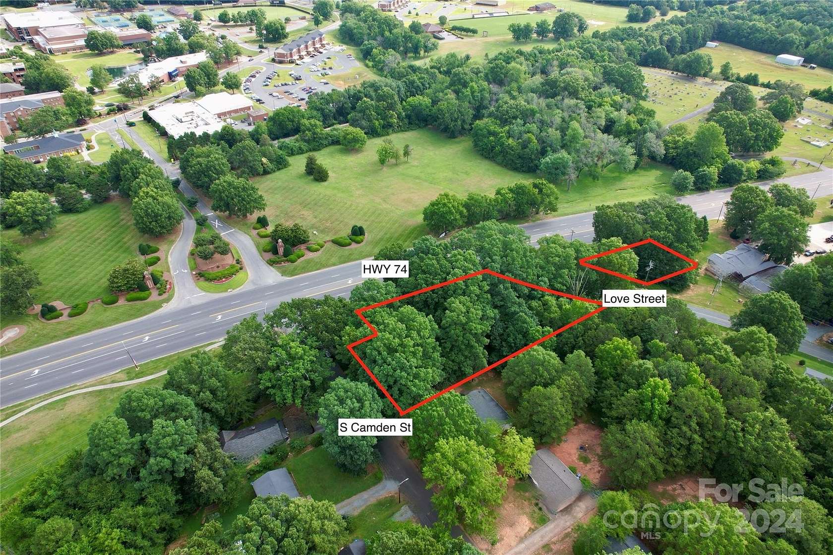 1.13 Acres of Commercial Land for Sale in Wingate, North Carolina