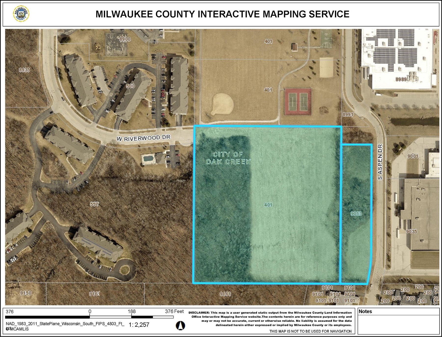 12.5 Acres of Land for Sale in Oak Creek, Wisconsin