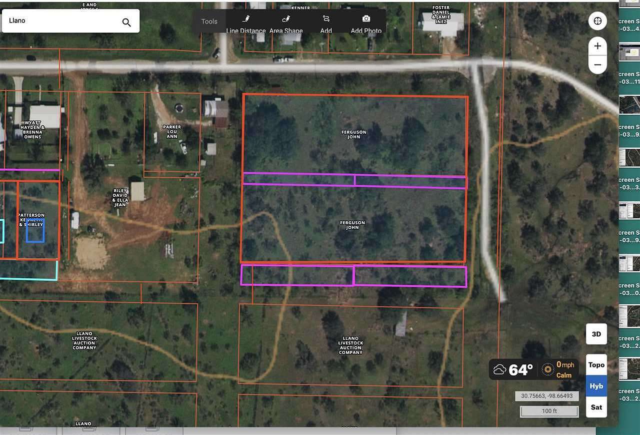 2.8 Acres of Land for Sale in Llano, Texas