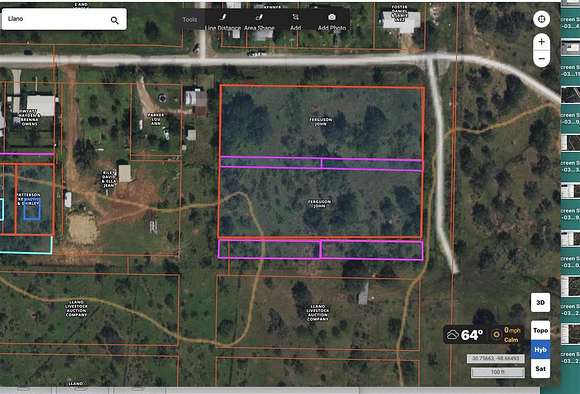 2.8 Acres of Land for Sale in Llano, Texas