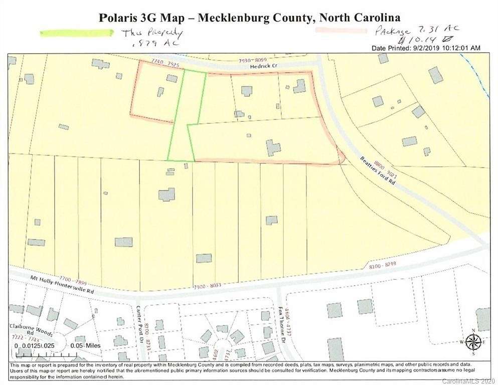 0.88 Acres of Land for Sale in Huntersville, North Carolina