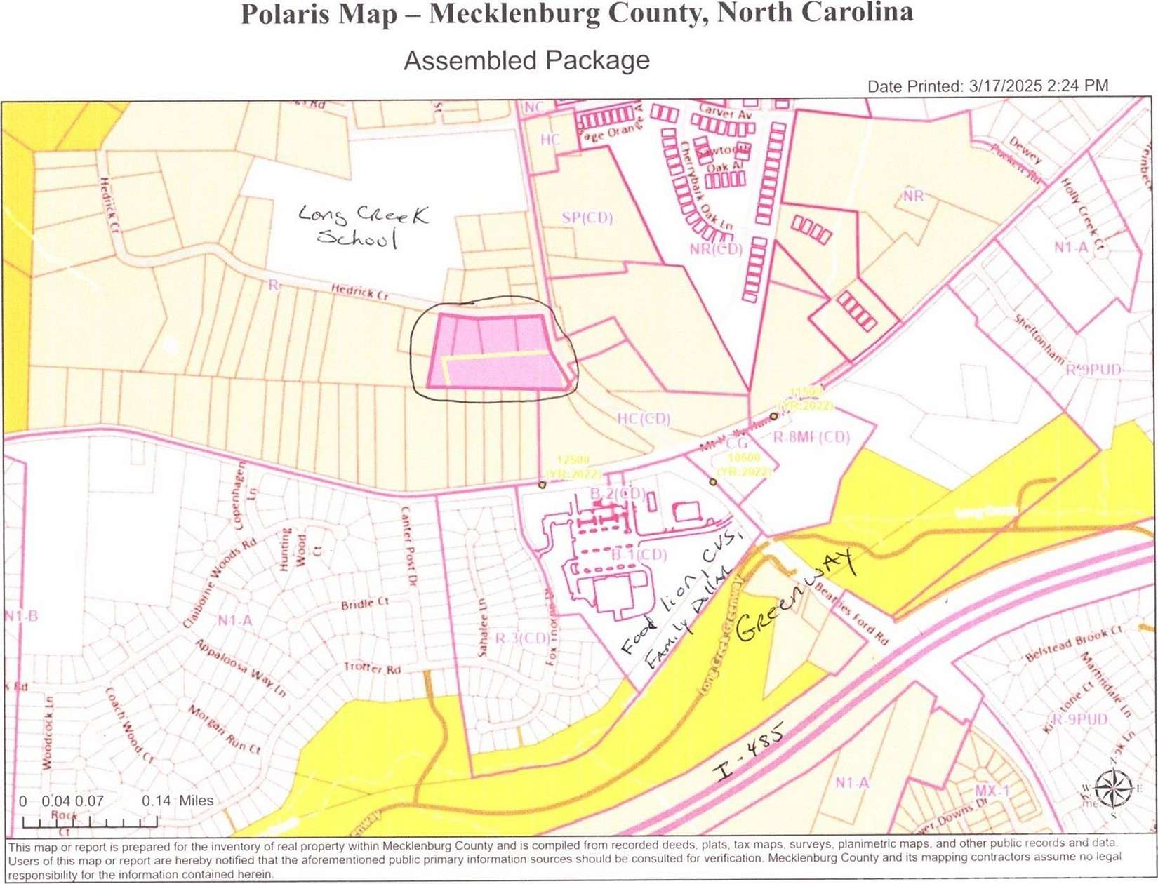 0.88 Acres of Mixed-Use Land for Sale in Huntersville, North Carolina