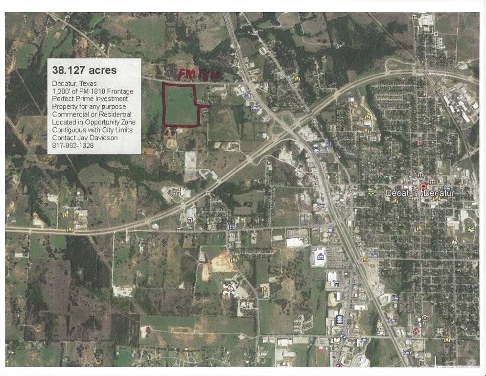 38.127 Acres of Agricultural Land for Sale in Decatur, Texas