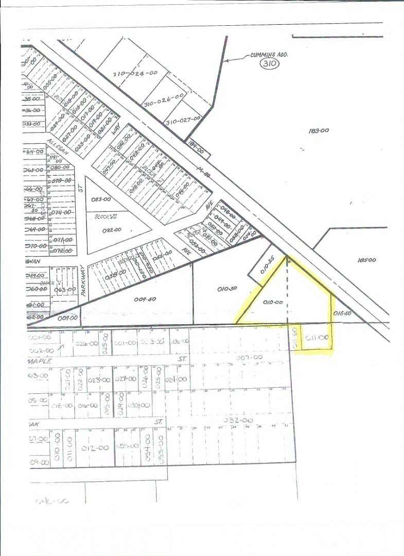2.27 Acres of Commercial Land for Sale in Allegan, Michigan