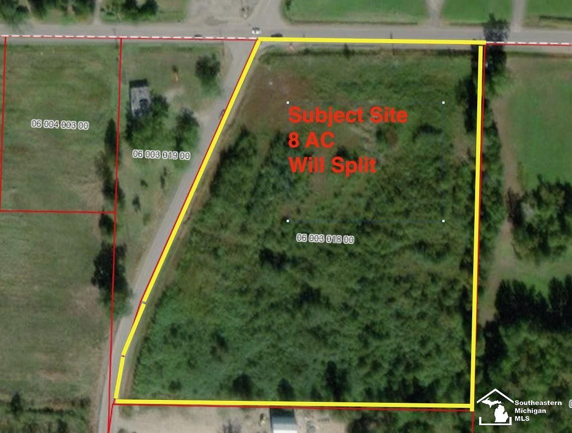 8 Acres of Commercial Land for Sale in New Boston, Michigan