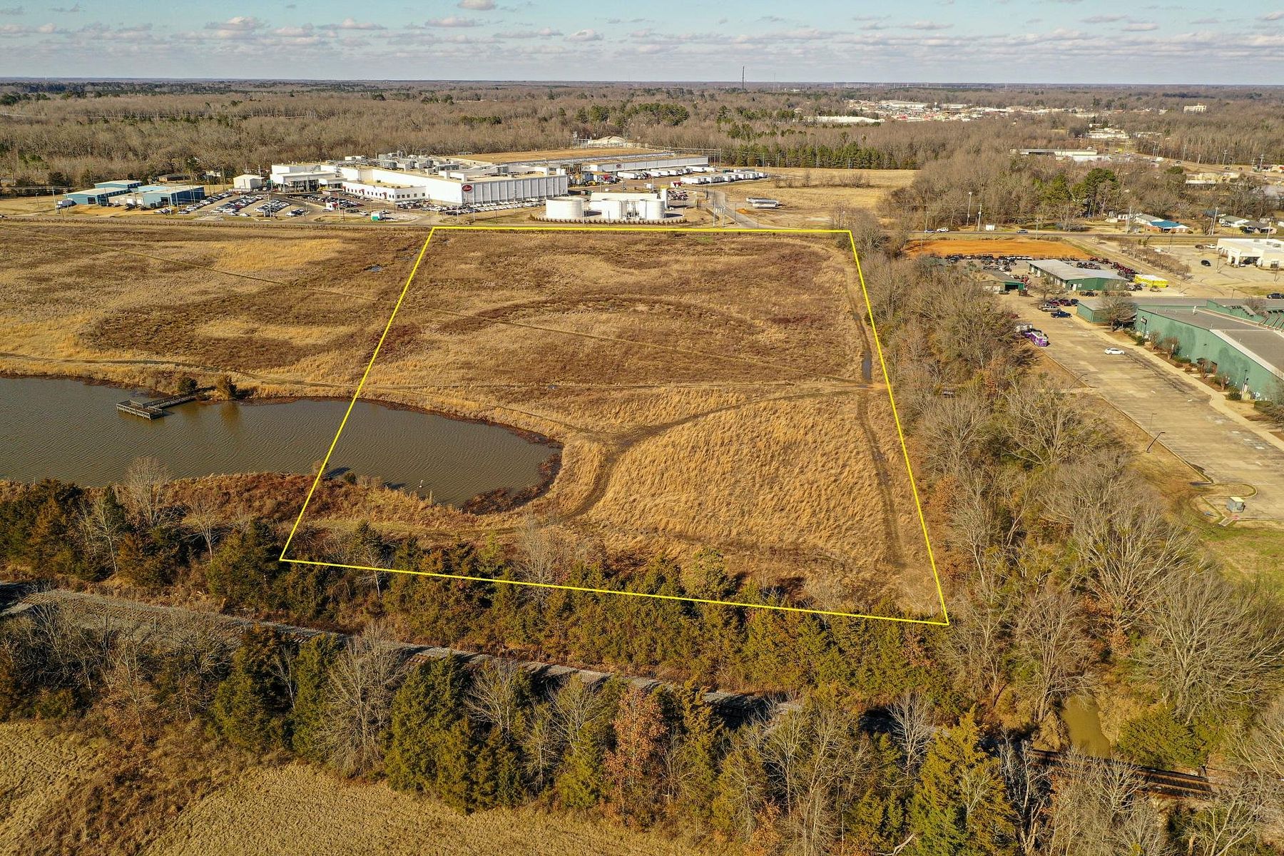 13.6 Acres of Mixed-Use Land for Sale in West Point, Mississippi