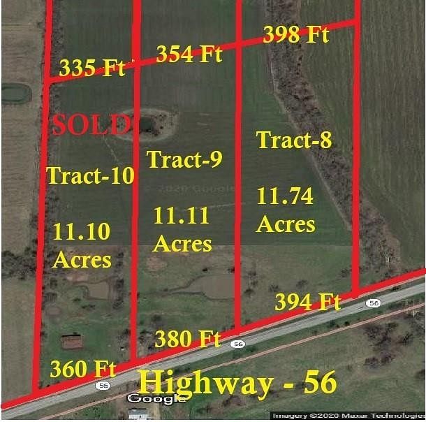 11.74 Acres of Agricultural Land for Sale in Honey Grove, Texas