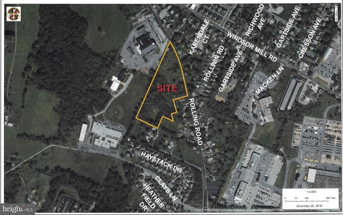 7.6 Acres of Residential Land for Sale in Windsor Mill, Maryland
