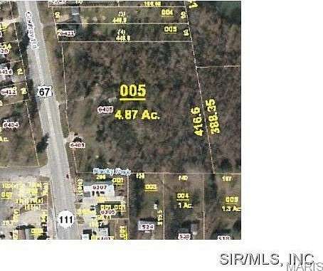 4.87 Acres of Commercial Land for Sale in Godfrey, Illinois