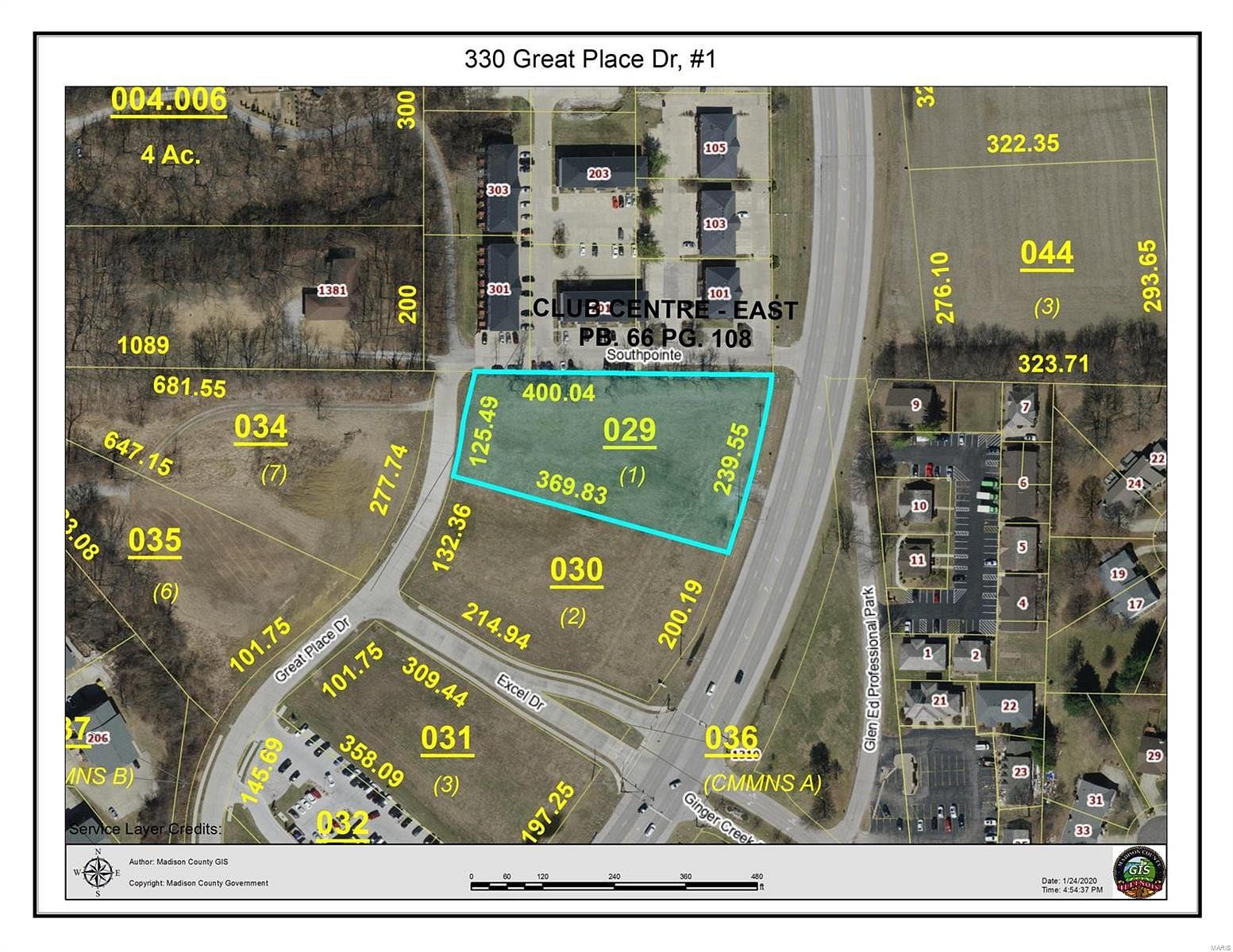 1.7 Acres of Commercial Land for Sale in Edwardsville, Illinois