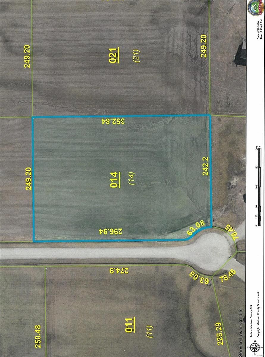 2.1 Acres of Residential Land for Sale in Pocahontas, Illinois