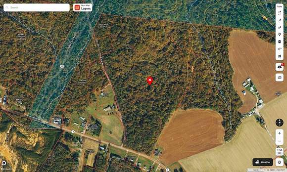 61 Acres of Recreational Land for Sale in Montross, Virginia