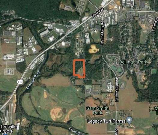 22.2 Acres of Land for Sale in Cartersville, Georgia
