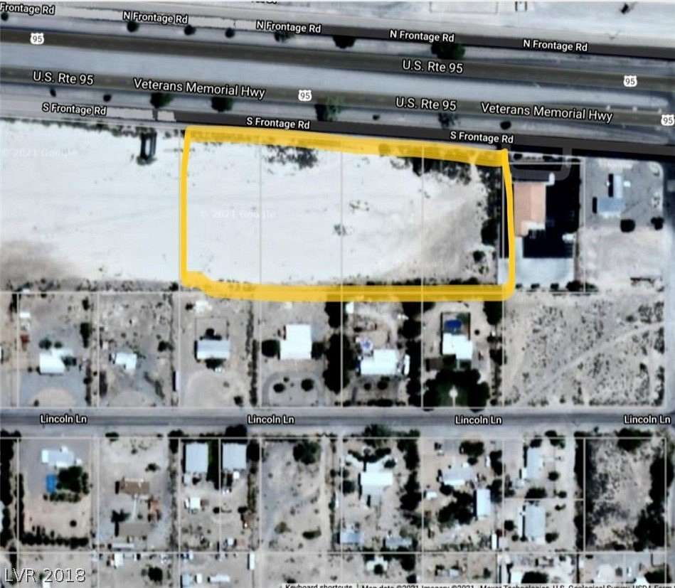 4.69 Acres of Commercial Land for Sale in Indian Springs, Nevada