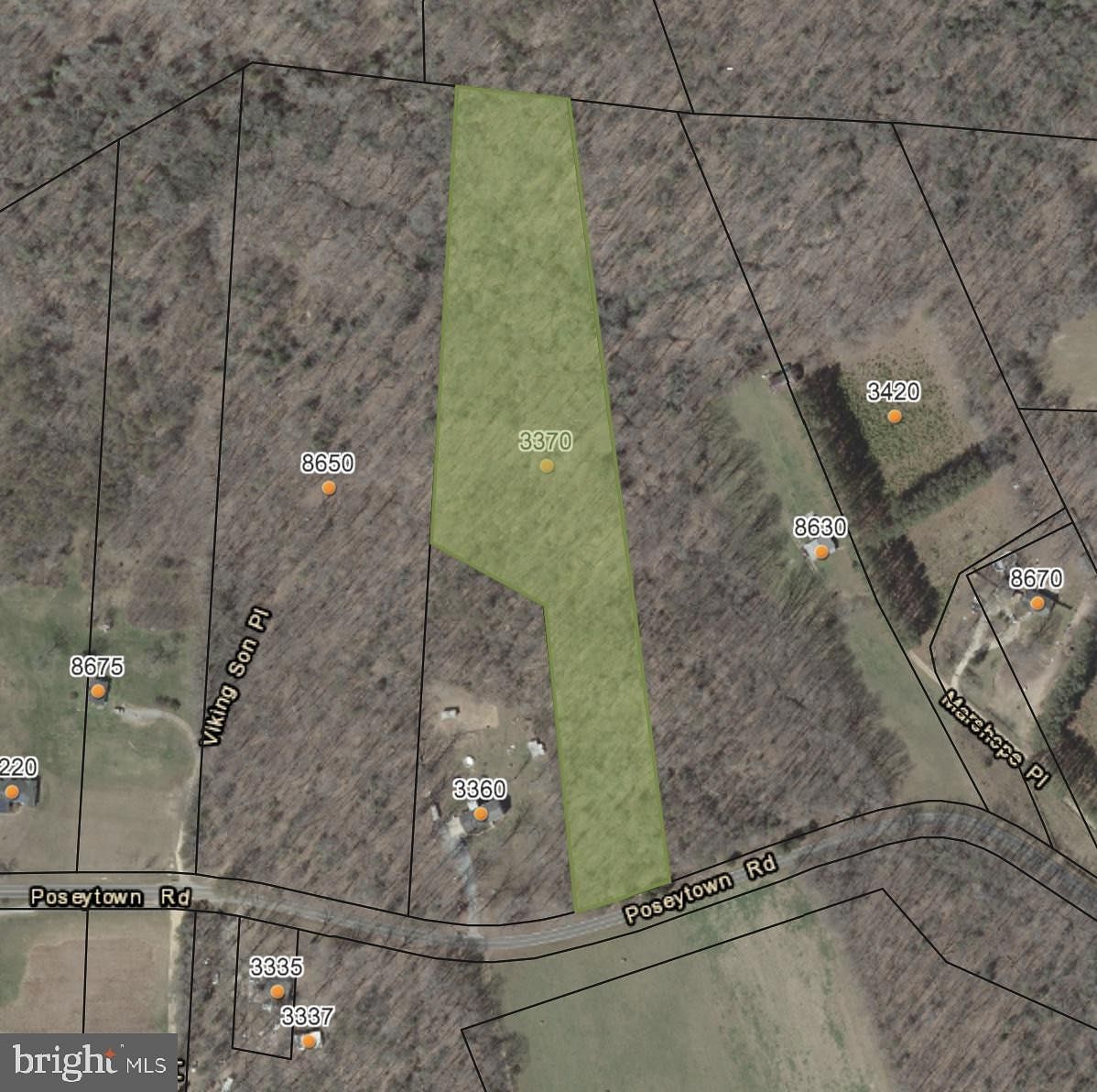 6.9 Acres of Residential Land for Sale in Nanjemoy, Maryland
