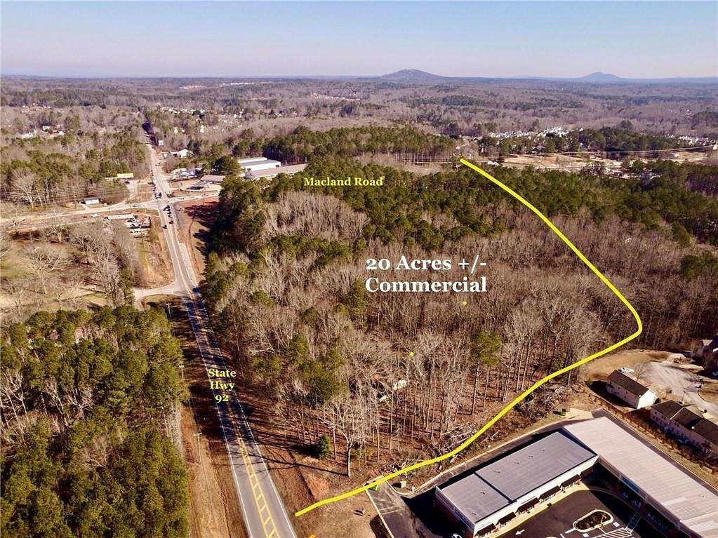 20 Acres of Improved Commercial Land for Sale in Hiram, Georgia