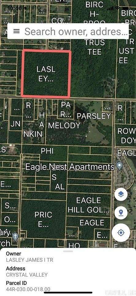 40 Acres of Recreational & Residential Land for Sale in Little Rock, Arkansas