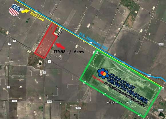 180 Acres of Land for Sale in Taft, Texas