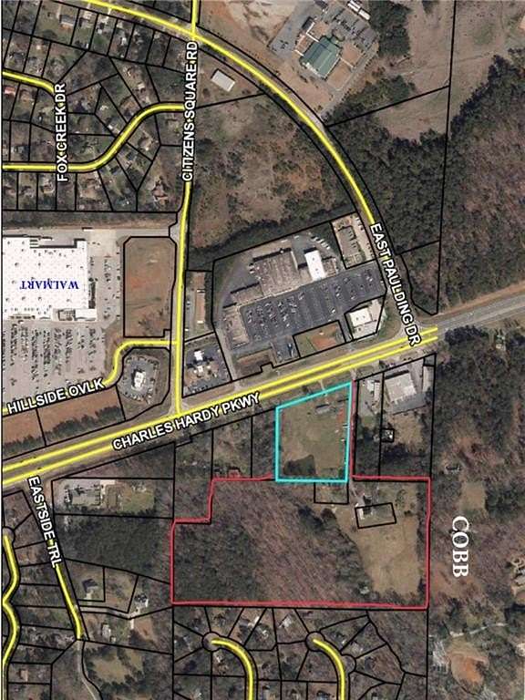 23 Acres of Improved Mixed-Use Land for Sale in Dallas, Georgia