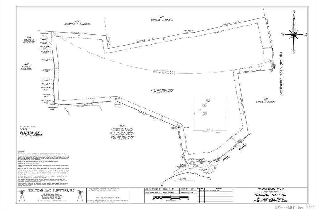 13.8 Acres of Land for Sale in Newtown, Connecticut