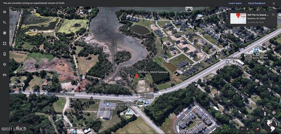 2.8 Acres of Mixed Use Land for Sale in Port Royal South Carolina