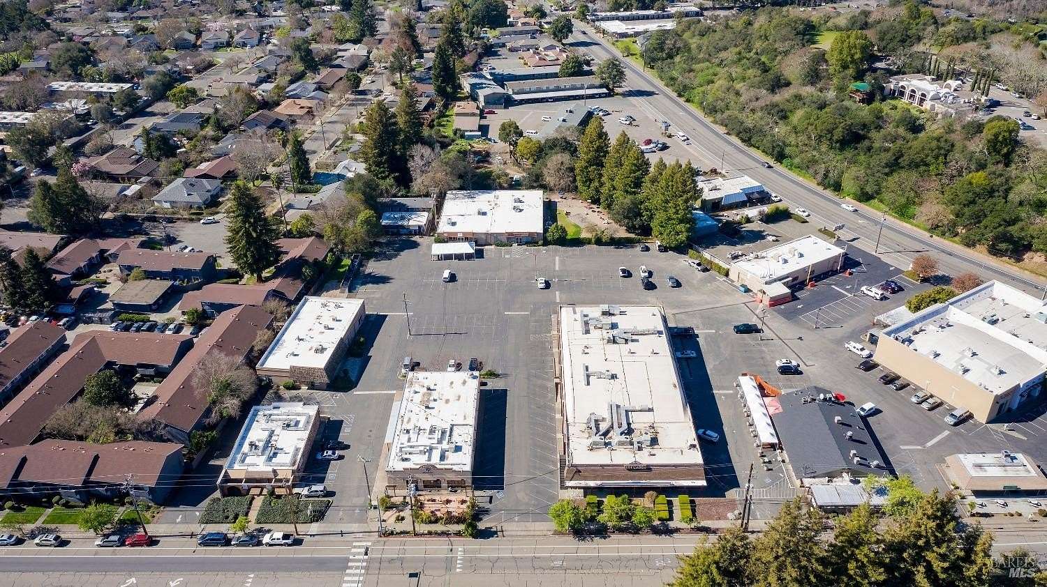 4.22 Acres of Improved Commercial Land for Sale in Santa Rosa, California