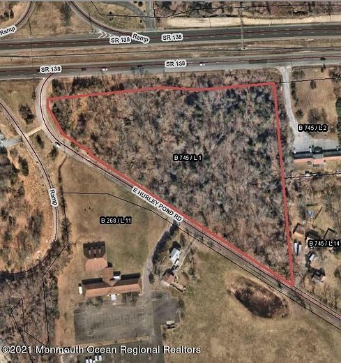 6 Acres of Commercial Land for Sale in Wall Township, New Jersey