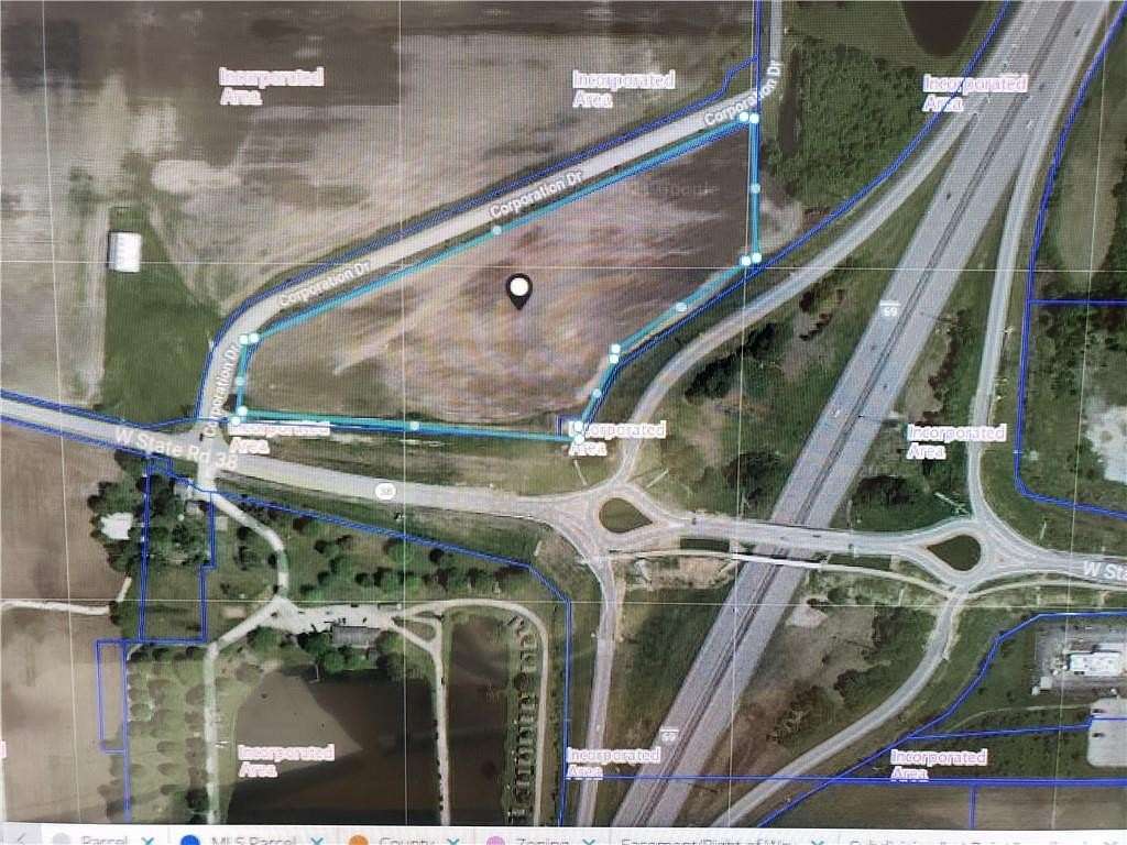 10.1 Acres of Land for Sale in Pendleton, Indiana