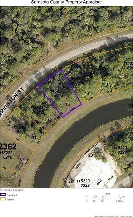 0.23 Acres of Land for Sale in North Port, Florida