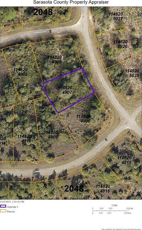 0.26 Acres of Land for Sale in North Port, Florida