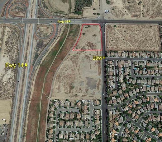 3.5 Acres of Commercial Land for Sale in Lancaster, California