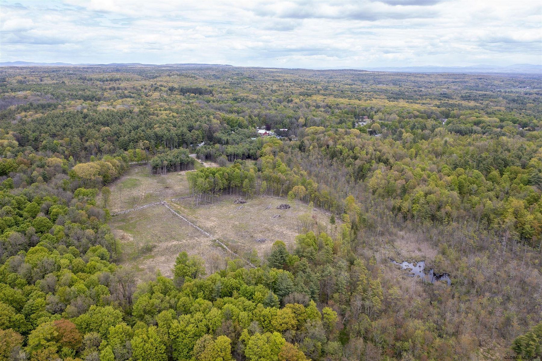 10.1 Acres of Land with Home for Sale in Greenfield, New York