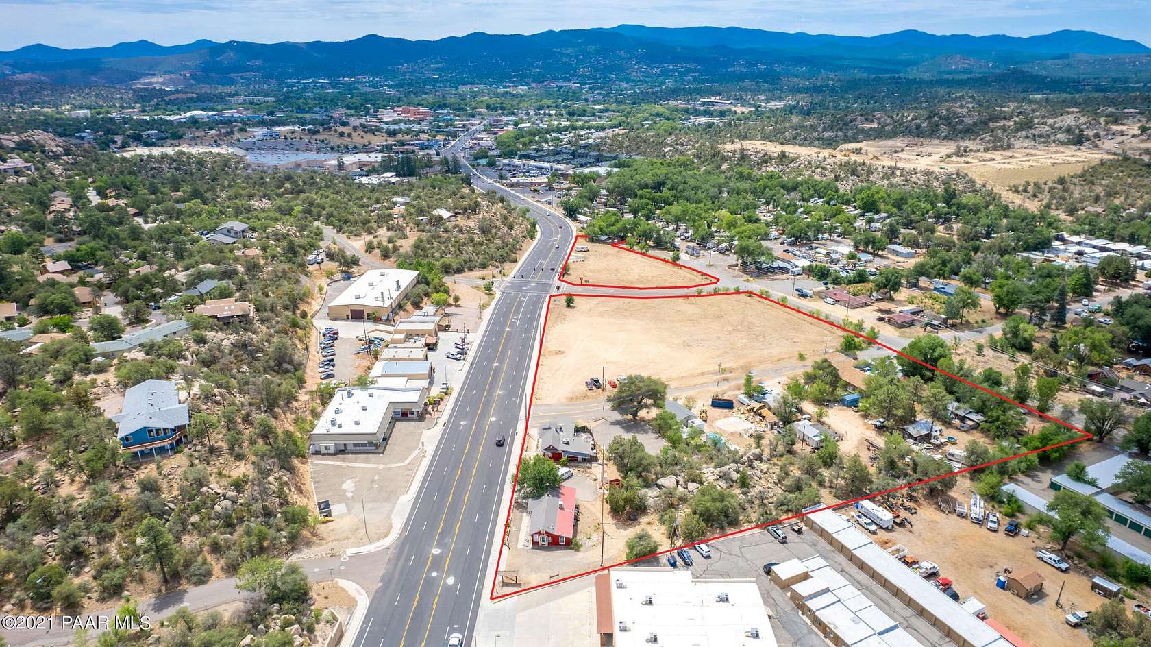 7.53 Acres of Commercial Land for Sale in Prescott, Arizona