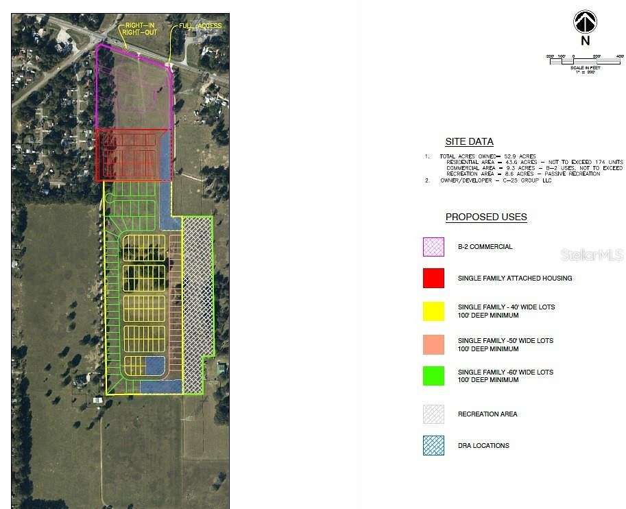 51.5 Acres of Mixed-Use Land for Sale in Belleview, Florida
