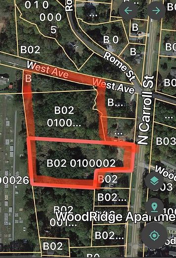 6.4 Acres of Residential Land for Sale in Bowdon, Georgia