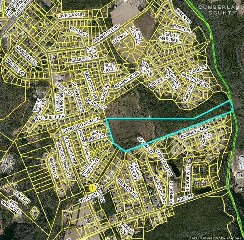 62 Acres of Land for Sale in Raeford, North Carolina