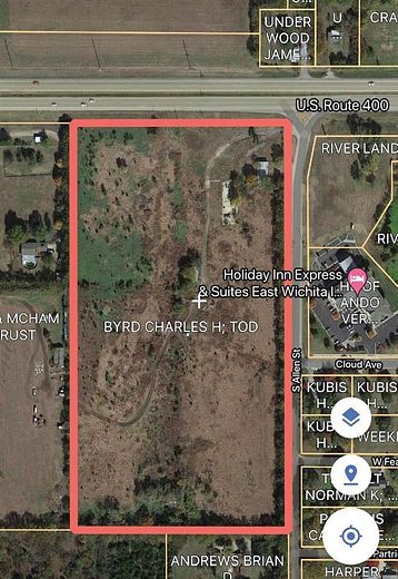 18.9 Acres of Improved Commercial Land for Sale in Andover, Kansas