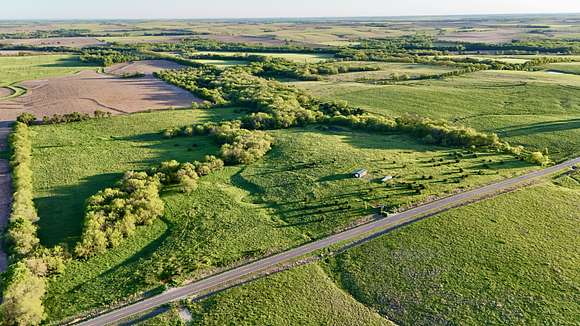 75 Acres of Recreational Land for Sale in Manchester, Kansas