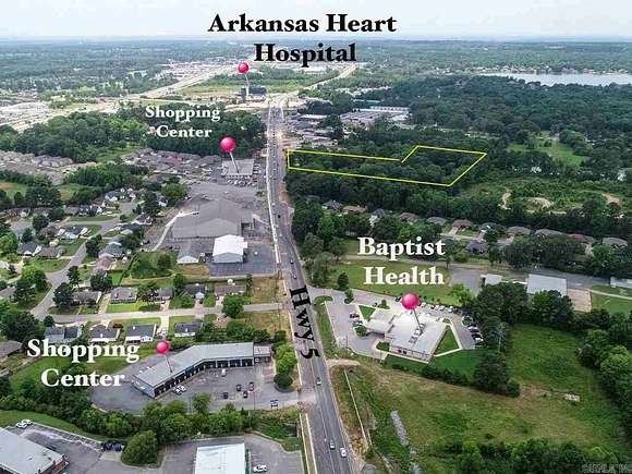1.9 Acres of Commercial Land for Sale in Bryant, Arkansas