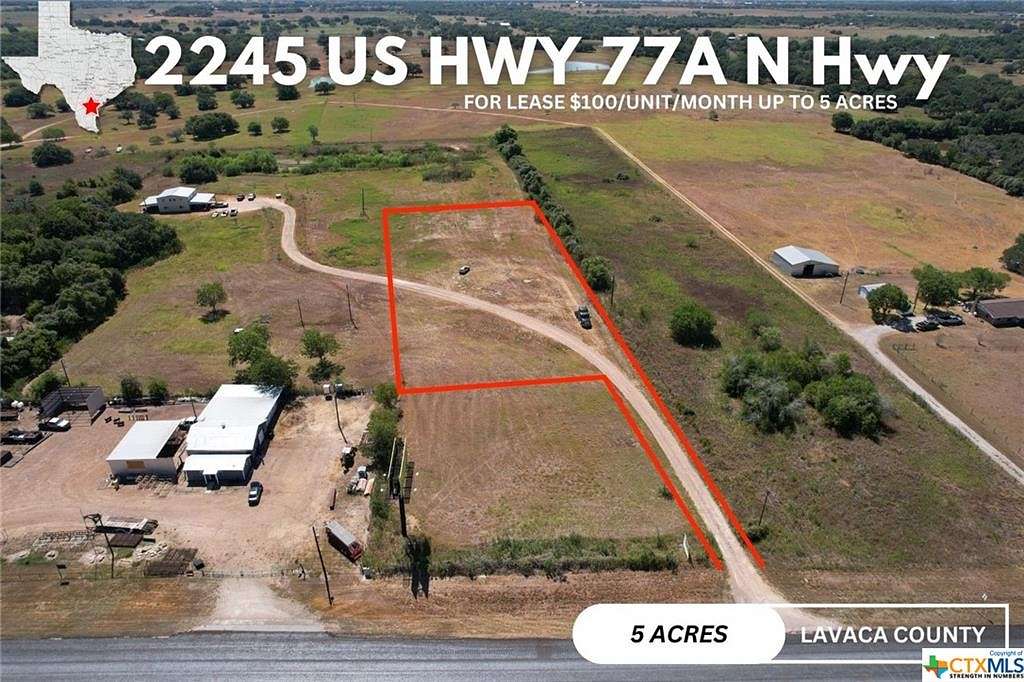 11.4 Acres of Commercial Land for Lease in Yoakum, Texas