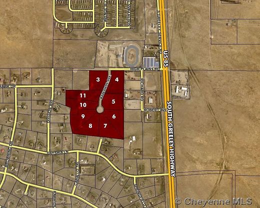 5 Acres of Commercial Land for Sale in Cheyenne, Wyoming