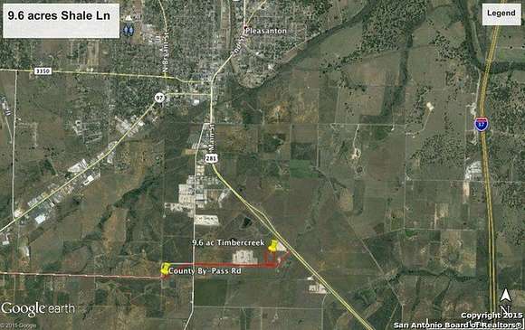 9.6 Acres of Commercial Land for Sale in Pleasanton, Texas