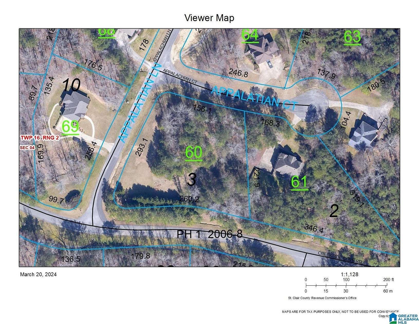 1.2 Acres of Residential Land for Sale in Odenville, Alabama