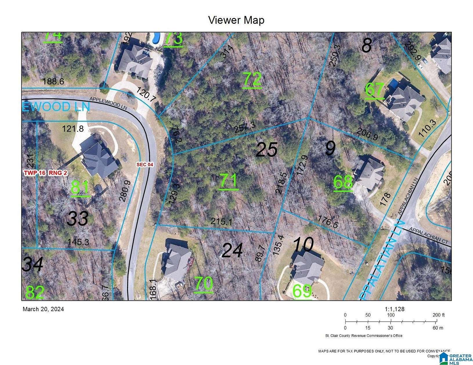 0.85 Acres of Residential Land for Sale in Odenville, Alabama